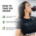 10X Athletic Vegan Protein 540g