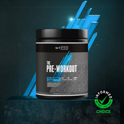 MyProtein THE Pre Workout Pre 465g Blue Raspberry - Protein Blends at MySupplementShop by MyProtein