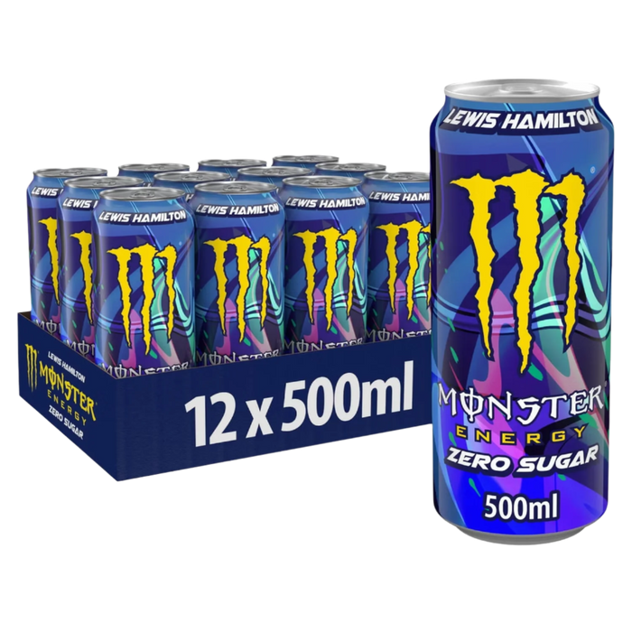 Monster Energy ZERO Sugar - 12 x 500ml