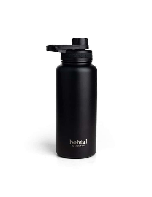 SmartShake Bohtal Insulated Sports Bottle, Black 960 ml - Sports Supplements at MySupplementShop by SmartShake