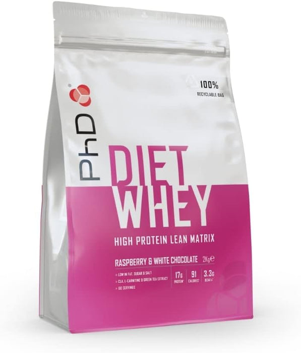 PhD Nutrition Diet Whey Protein Powder 2Kg - Protein Powder at MySupplementShop by PhD