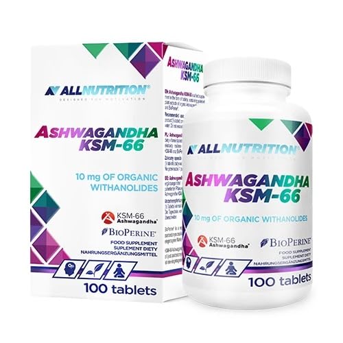 Allnutrition Ashwagandha KSM-66 - 100 tablets - Herbal Supplement at MySupplementShop by Allnutrition