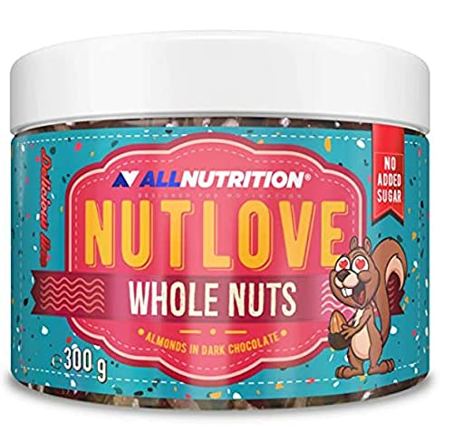 Allnutrition Nutlove Whole Nuts, Hazelnuts in Dark / Milk and White Chocolate - 300g - Diet & Nutrition at MySupplementShop by Allnutrition