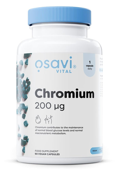 Chromium, 200mcg - 90 vegan caps - Health and Wellbeing at MySupplementShop by Osavi