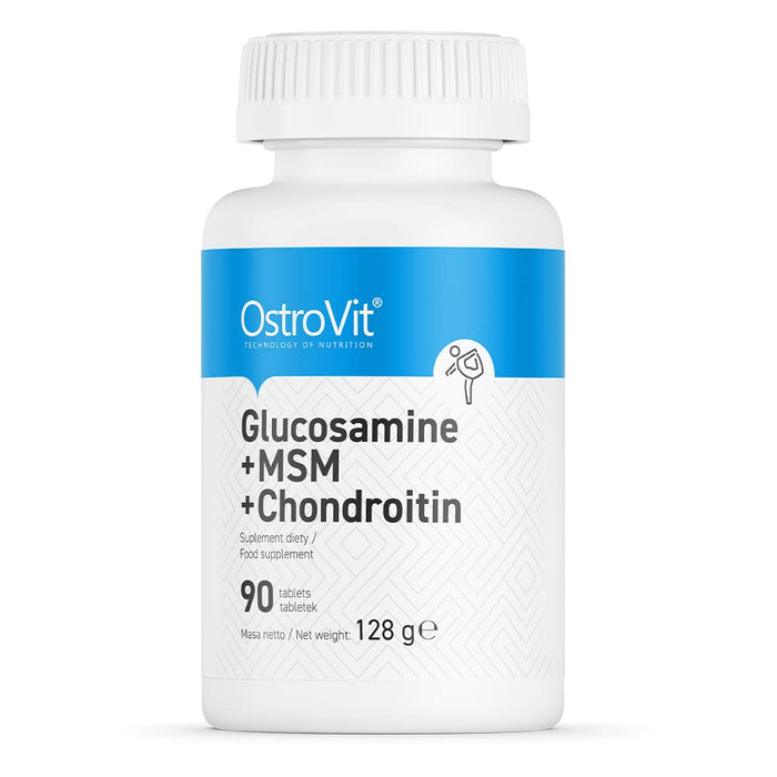 OstroVit Glucosamine + MSM + Chondroitin 90 Tabs - Combinations at MySupplementShop by Ostrovit