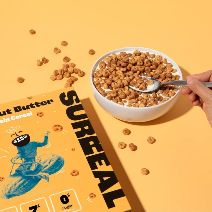 SURREAL High-Protein, Zero-Sugar Peanut Butter Cereal - Vegan & Gluten-Free - Cereal & Granola at MySupplementShop by SURREAL