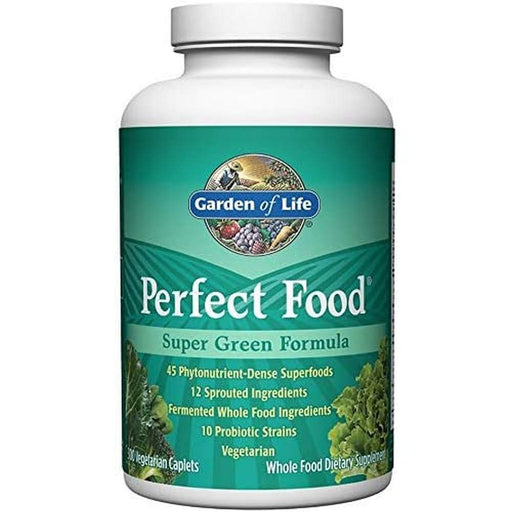 Garden of Life Perfect Food Super Green Formula - 300 vegetarian caplets - Health Foods at MySupplementShop by Garden of Life