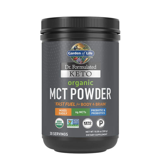 Garden of Life Dr Formulated Keto Organic MCT Powder - 300g - Health and Wellbeing at MySupplementShop by Garden of Life