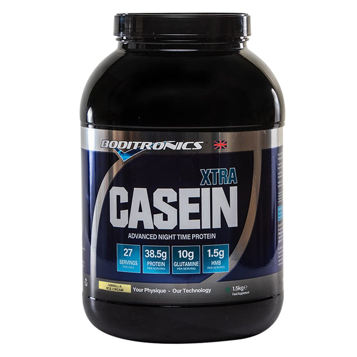 Boditronics Casein Xtra 1.5kg - Casein Proteins at MySupplementShop by Boditronics