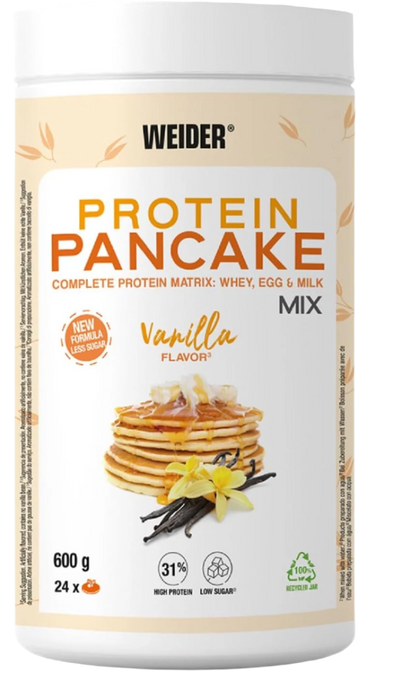 Weider Protein Pancakes | High-Protein, Low-Sugar & Easy to Make 600g