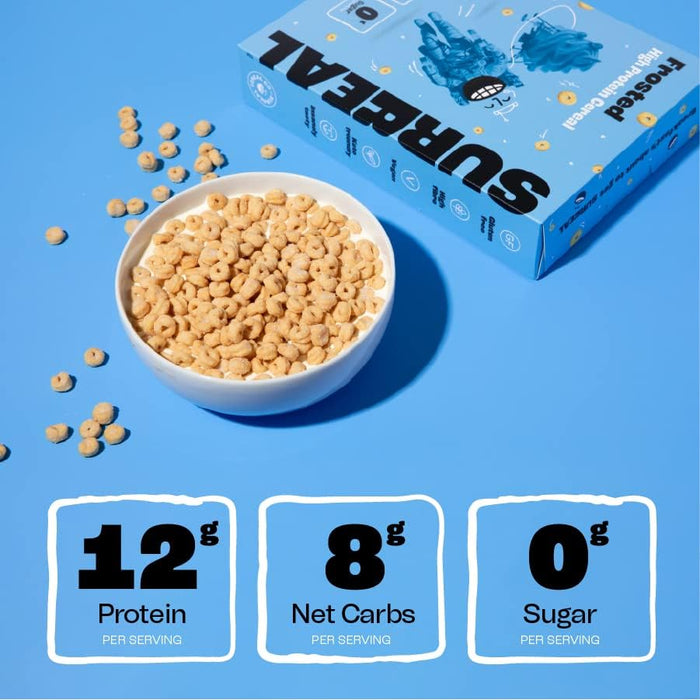 SURREAL High-Protein, Zero-Sugar Peanut Butter Cereal - Vegan & Gluten-Free - Cereal & Granola at MySupplementShop by SURREAL