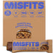 Misfits Vegan Protein Bar 12x45g Milk Chocolate Vegan Cookie Dough - Protein Bars at MySupplementShop by Misfits