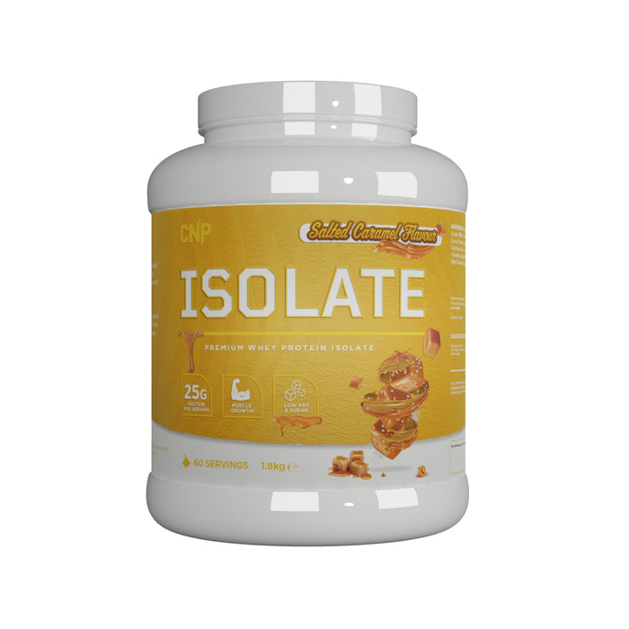 CNP Professional Isolate 1800g Salted Caramel - Whey Protein Isolate at MySupplementShop by CNP Professional