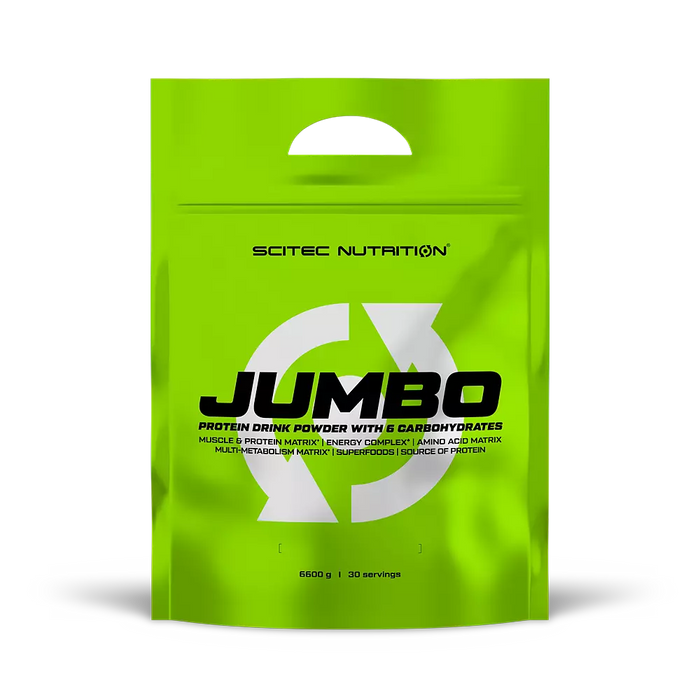 SciTec Jumbo Weight Gainer | 53g Protein & 135g Carbs per Serving