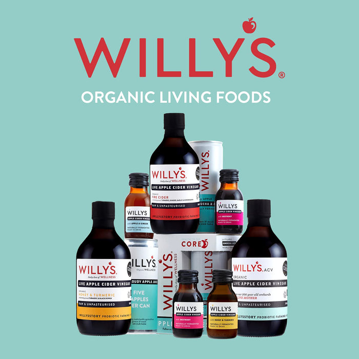 Willy's Apple Cider Vinegar Shots 15 x 60ml