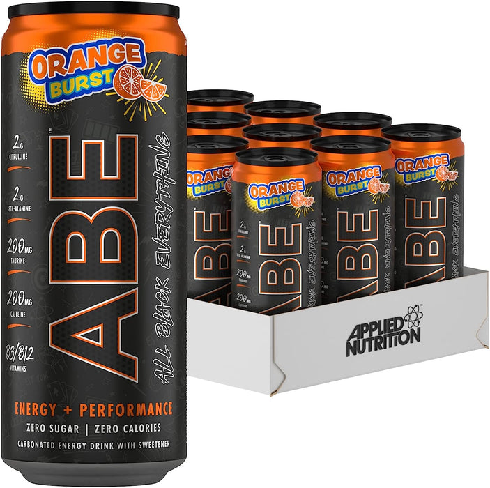 Applied Nutrition ABE Pre Workout Cans 12 x 330ml - Energy Drinks at MySupplementShop by Applied Nutrition