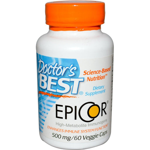 Doctor's Best Epicor, 500mg - 60 vcaps - Health and Wellbeing at MySupplementShop by Doctor's Best