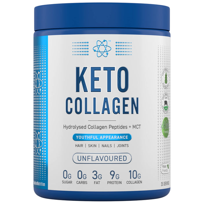 Applied Nutrition Keto Collagen, Unflavoured - 325g - Collagen at MySupplementShop by Applied Nutrition