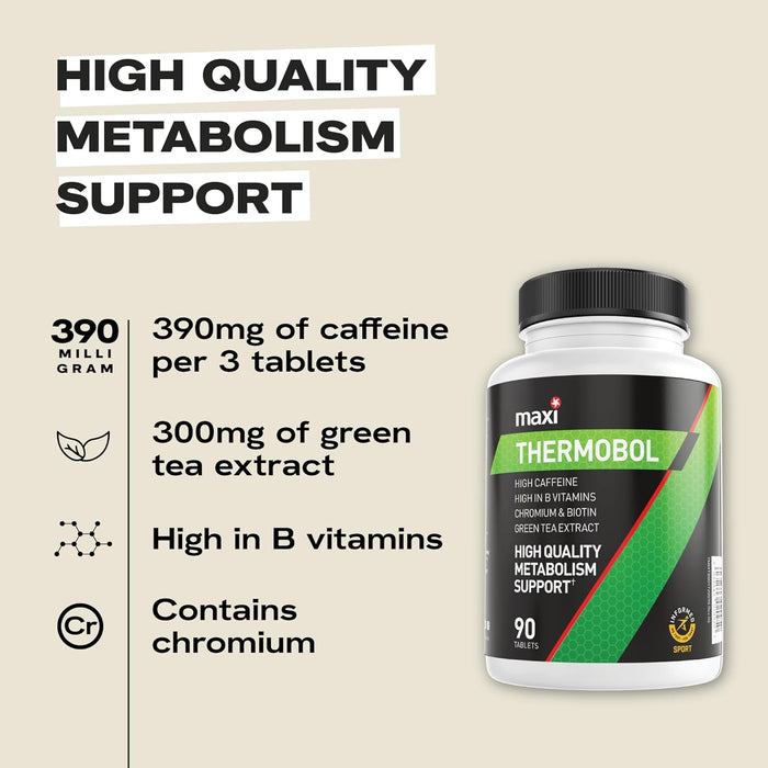 Maxi Nutrition Thermobol 90 Tablets: Your Ultimate Fat Metaboliser - Weight Control at MySupplementShop by Maxi Nutrition