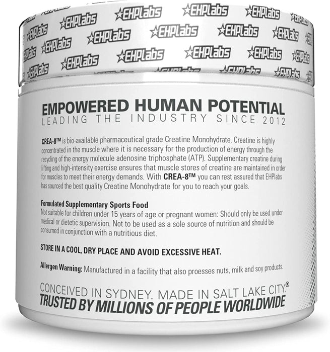 EHP Labs Creatine Monohydrate 500g - Creatine Powder at MySupplementShop by Ehp Labs