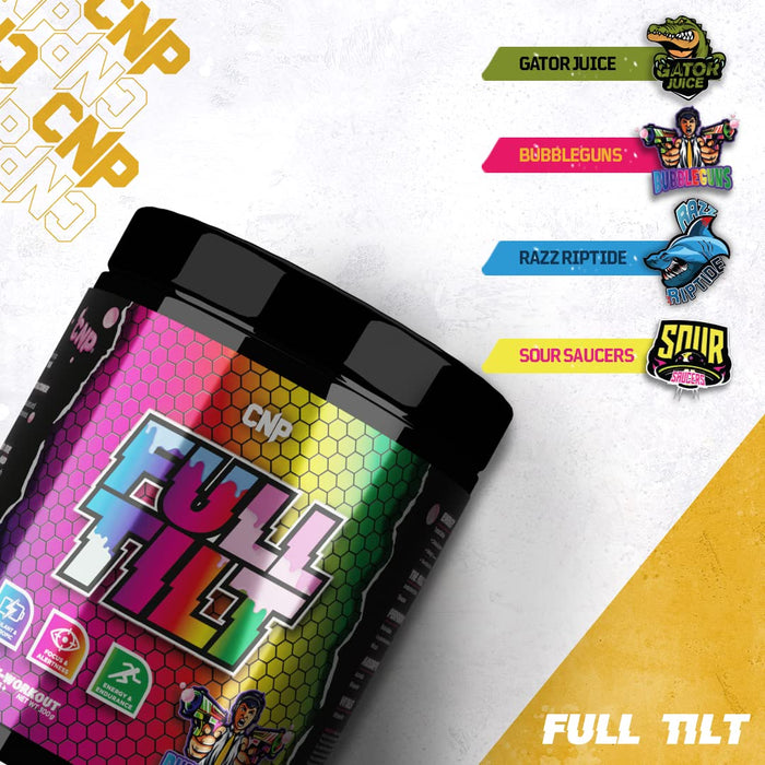 CNP Full Tilt Pre-Workout Gator Juice 300g - Pre & Post Workout at MySupplementShop by CNP