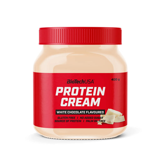 BioTechUSA Protein Cream, White Chocolate - 400g - Protein Supplements at MySupplementShop by BioTechUSA