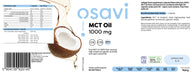 Osavi MCT Oil, 1000mg - 60 softgels - Health and Wellbeing at MySupplementShop by Osavi