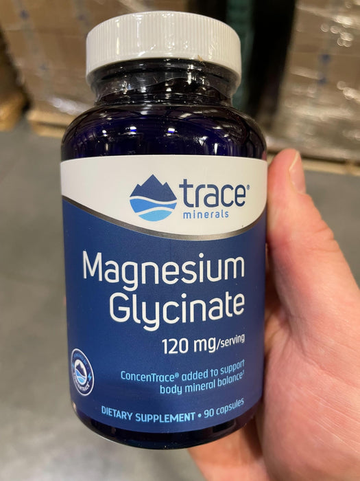 Magnesium Glycinate - 90 caps - Vegan Products at MySupplementShop by Trace Minerals