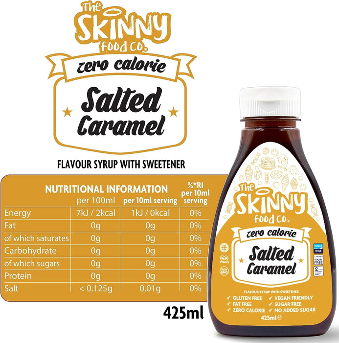 The Skinny Food Co Skinny Syrup 425ml - Zero Syrup at MySupplementShop by The Skinny Food Co