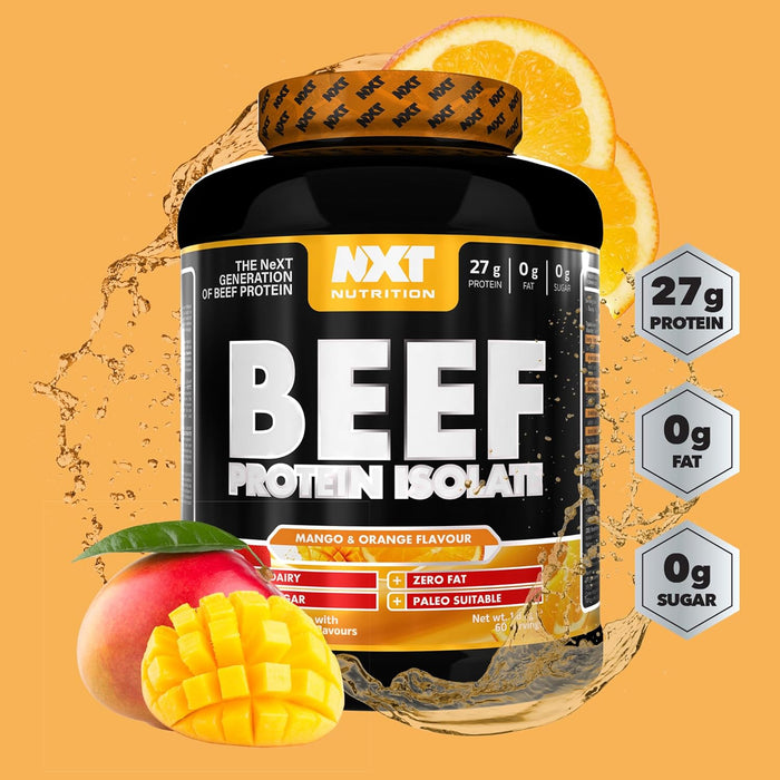 NXT Nutrition Beef Protein Isolate 1.8kg - Protein Powder at MySupplementShop by Nxt Nutrition