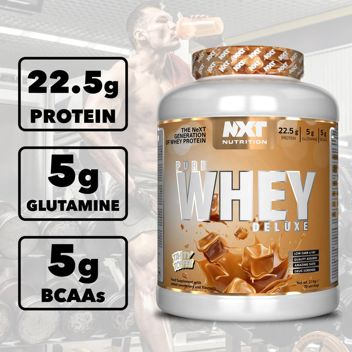 NXT Nutrition Pure Whey Deluxe 2.1kg - Whey Proteins at MySupplementShop by NXT Nutrition