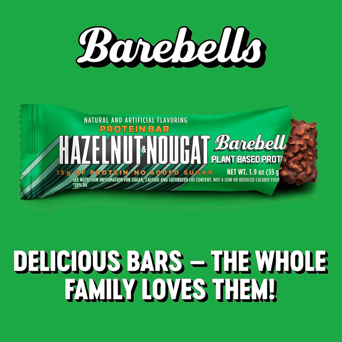 Barebells Vegan Protein Bar 12x55g - Protein Bars at MySupplementShop by Barebells