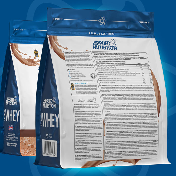 Applied Nutrition Critical Whey 900g - Whey Proteins at MySupplementShop by Applied Nutrition