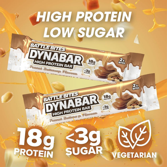 Battle Snacks DynaBar 12x60g - Protein Bar at MySupplementShop by Battle Bites