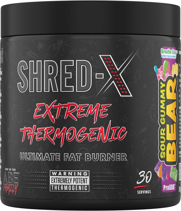 Applied Nutrition Shred X Fat Burner 300g (30 Servings) - Sour Gummy Bear - Diet & Weight Management at MySupplementShop by Applied Nutrition