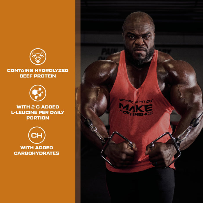 SciTec 100% Beef Muscle, Rich Chocolate - Beef Proteins at MySupplementShop by Scitec Nutrition