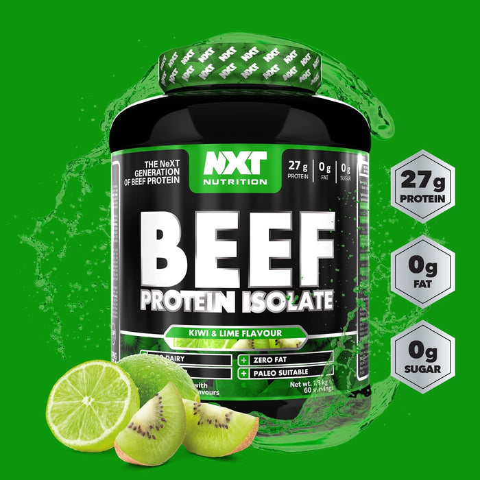 NXT Nutrition Beef Protein Isolate 1.8kg - Protein Powder at MySupplementShop by Nxt Nutrition