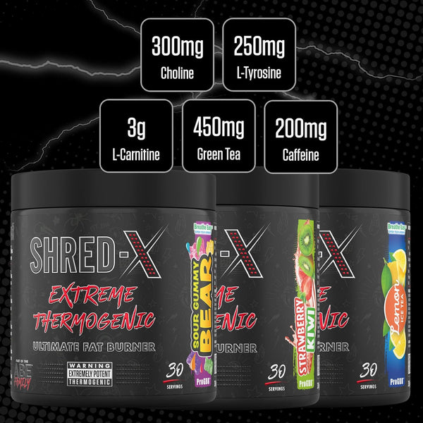 Applied Nutrition Shred X Fat Burner 300g (30 Servings) - Diet & Weight Management at MySupplementShop by Applied Nutrition