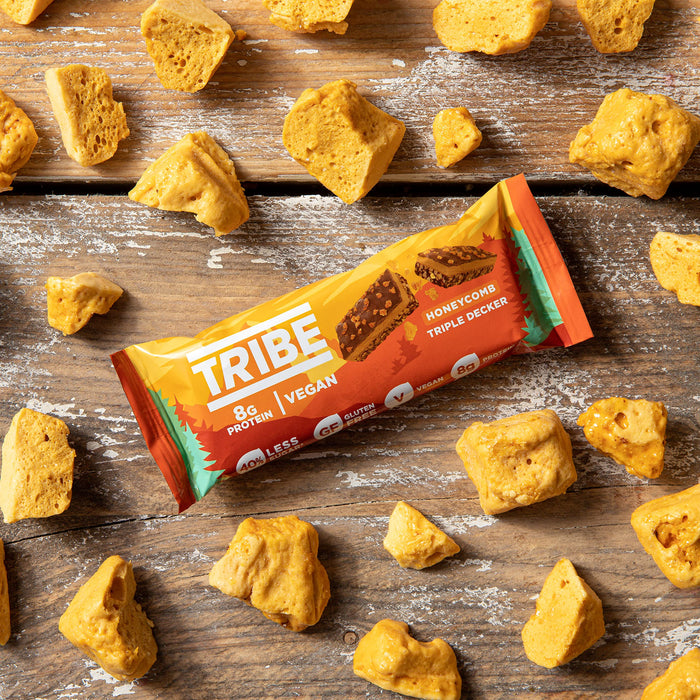 Tribe Triple Decker Bar- 40g x 12 - Protein Bars at MySupplementShop by TRIBE