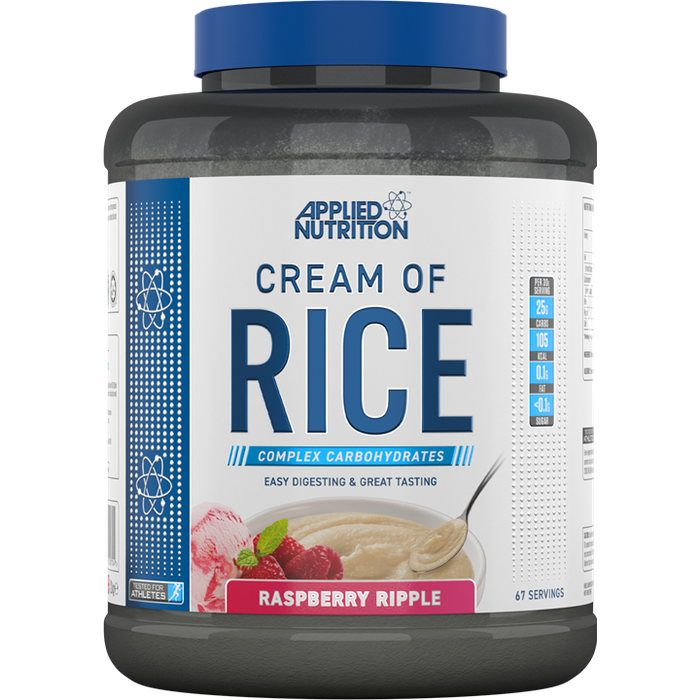 Applied Nutrition Cream Of Rice 67 Servings 2kg - Raspberry Ripple - Cream of Rice at MySupplementShop by Applied Nutrition