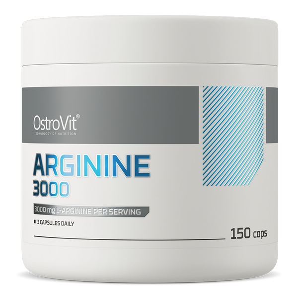 OstroVit Arginine 3000mg 150 Caps - Default Title - Sports Supplements at MySupplementShop by Ostrovit