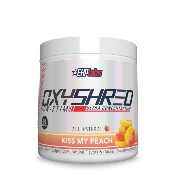 EHP Labs OxyShred Non-Stim 60 Servings - Kiss My Peach - Fat Burners at MySupplementShop by EHP Labs