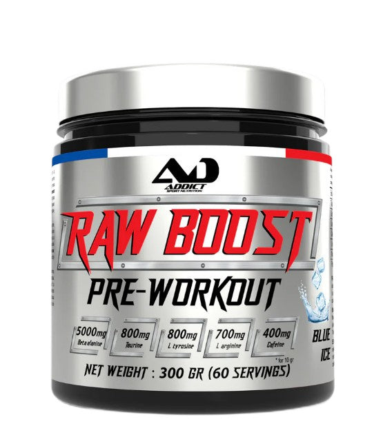 Addict Sport Nutrition Raw Boost Pre-Workout 300g