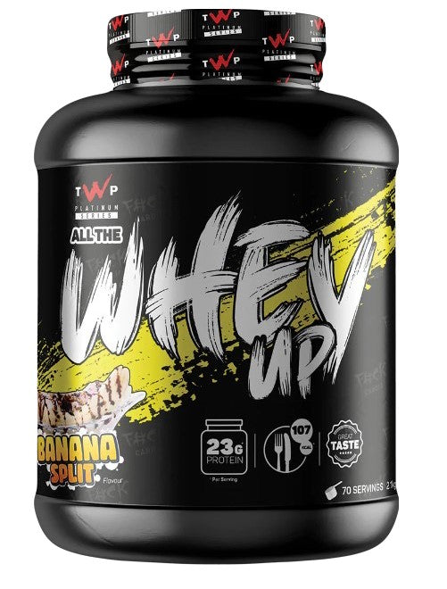 TWP All The Whey Up 2.1kg - Banana Split - Whey Proteins at MySupplementShop by TWP