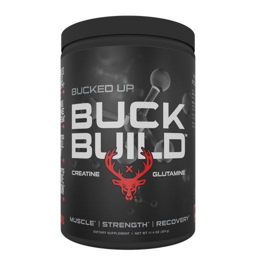 Bucked Up Buckbuild (Creatine / Glutamine) 324g Unflavored - Creatine at MySupplementShop by Bucked Up