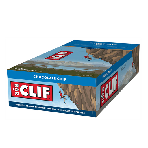 CLIF Bar 12x68g Chocolate Chip - Health Supplements at MySupplementShop by CLIF Bar