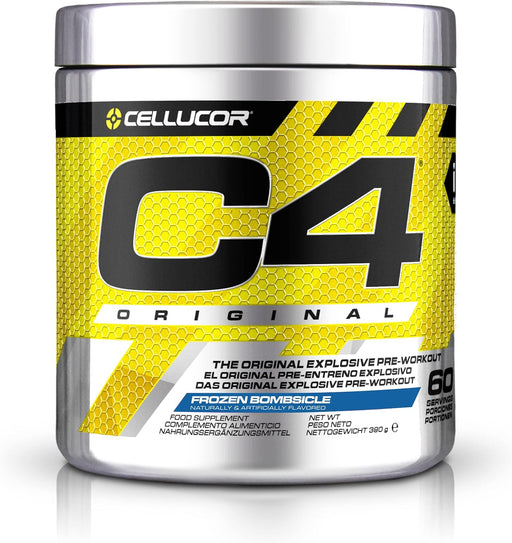 Cellucor C4® Original Pre-Workout 60 Servings - Frozen Bombsicle - Pre Workout at MySupplementShop by Cellucor C4