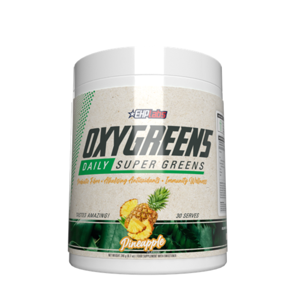 EHP Labs OxyGreens 30 Servings - Pineapple - Spirulina at MySupplementShop by Ehp Labs