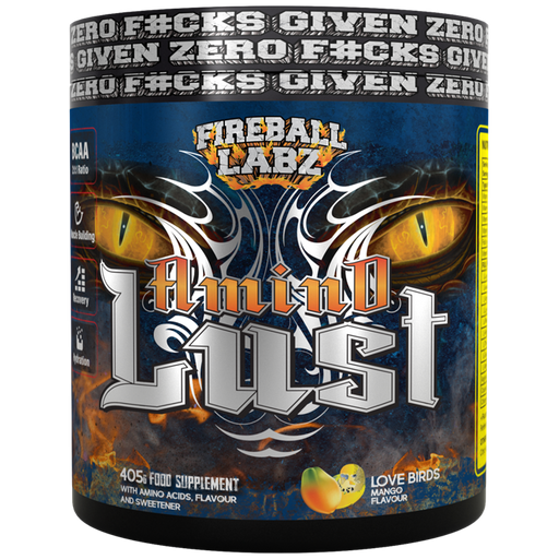 Fireball Labz AminoLust 405g Lovebirds (Mango) - Supplements at MySupplementShop by Fireball Labz