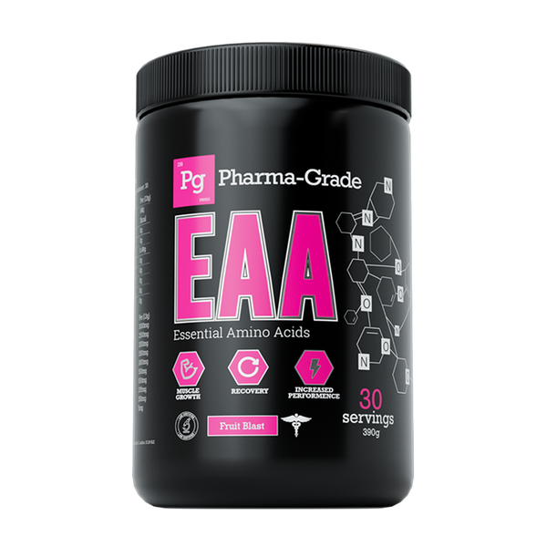 Pharma Grade EAA 390g Fruit Blast - Supplements at MySupplementShop by Pharma Grade